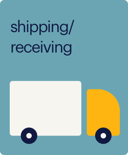 shipping and recieving